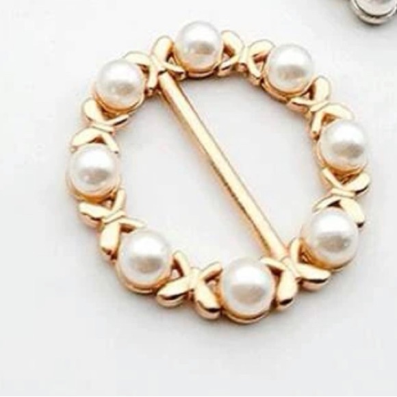 Scarf Tie Buckle Rings for Women - Picture 3 of 3